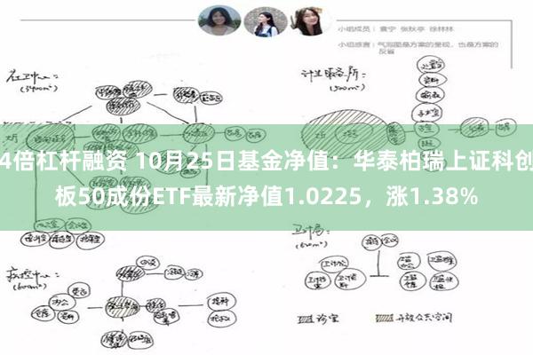 4倍杠杆融资 10月25日基金净值：华泰柏瑞上证科创板50成份ETF最新净值1.0225，涨1.38%