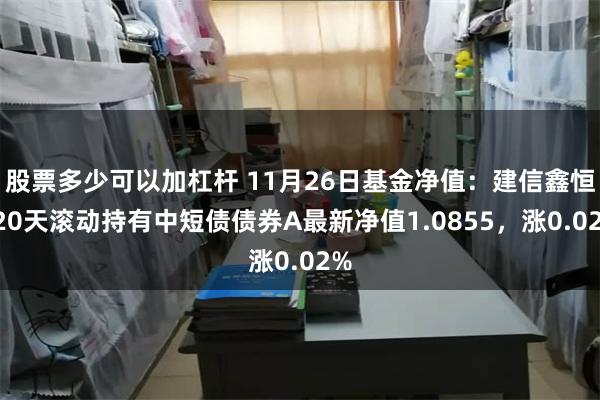 股票多少可以加杠杆 11月26日基金净值：建信鑫恒120天滚动持有中短债债券A最新净值1.0855，涨0.02%