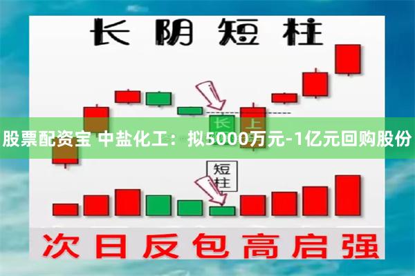 股票配资宝 中盐化工：拟5000万元-1亿元回购股份